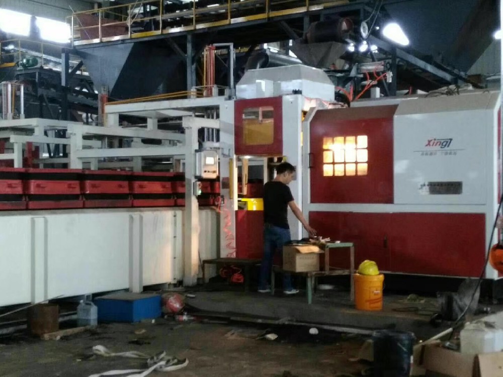 浙江兆元機(jī)械兩臺(tái)全自動(dòng)無箱造型機(jī)匹配兩條疊式全自動(dòng)澆鑄線正式投產(chǎn)！